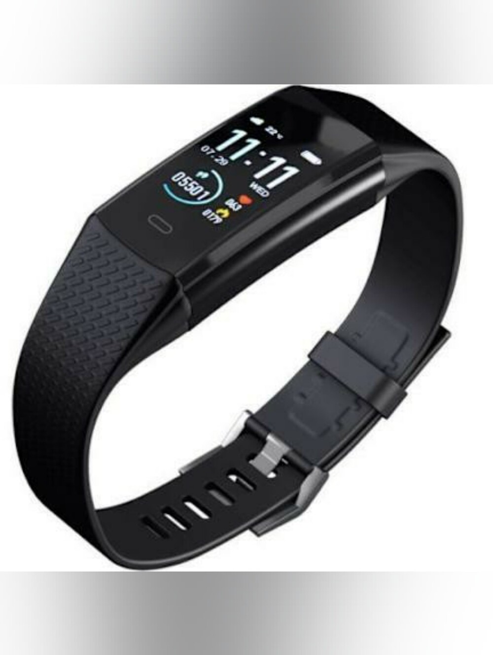 KoreTrak Smart Fitness Watch & Activity Tracker - Black